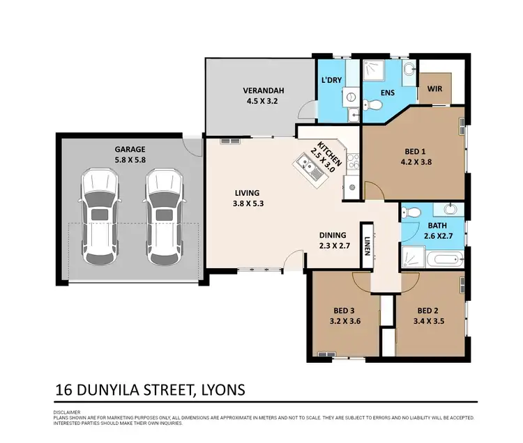 Floorplan of Homely house listing, 16 Dunyila Street, Lyons NT 810
