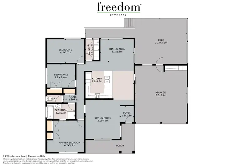 Floorplan of Homely house listing, 79 Windemere Road, Alexandra Hills QLD 4161