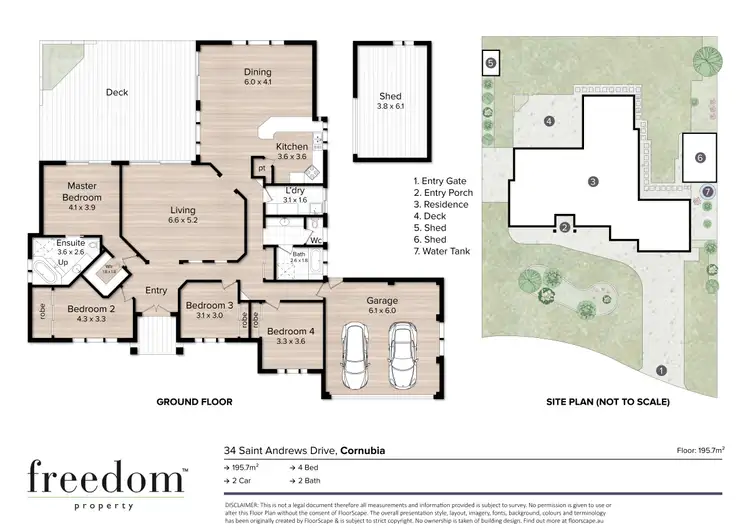 Floorplan of Homely house listing, 34 Saint Andrews Drive, Cornubia QLD 4130