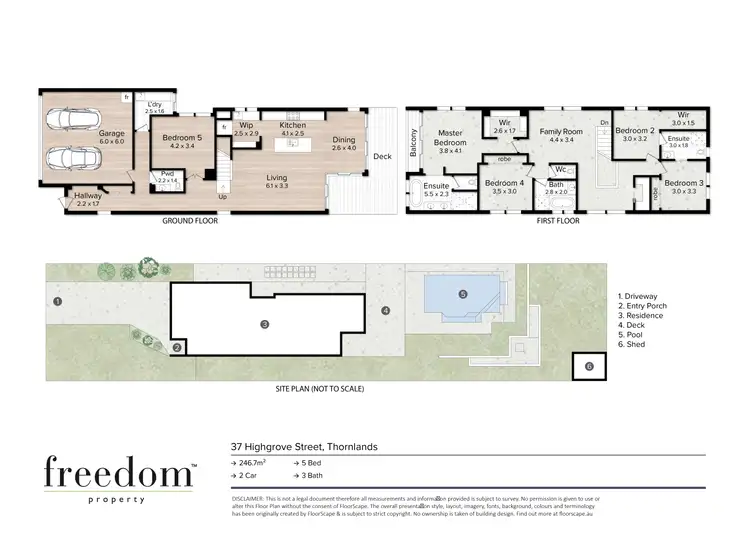 Floorplan of Homely house listing, 37 Highgrove Street, Thornlands QLD 4164