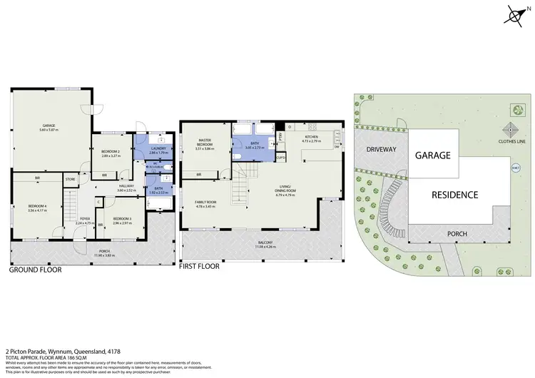 Floorplan of Homely house listing, 2 Picton Parade, Wynnum QLD 4178