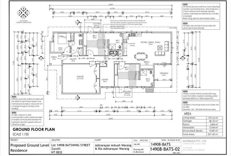 Floorplan of Homely house listing, 9 Batswing Street, Zuccoli NT 832