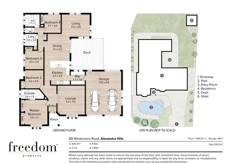 Floorplan of Homely house listing, 89 Windemere Road, Alexandra Hills QLD 4161