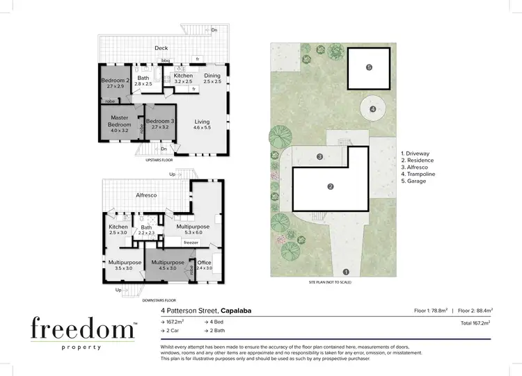 Floorplan of Homely house listing, 4 Patterson Street, Capalaba QLD 4157