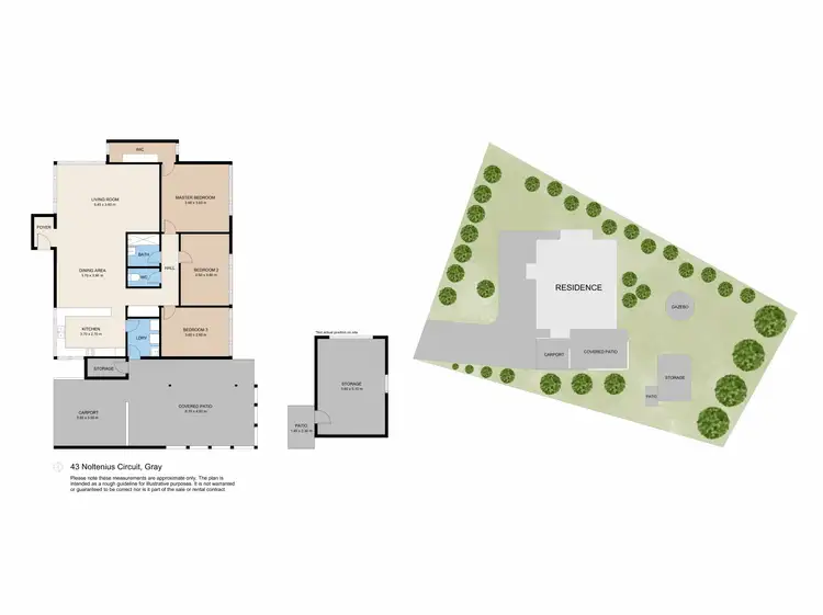 Floorplan of Homely house listing, 43 Noltenius Circuit, Gray NT 830
