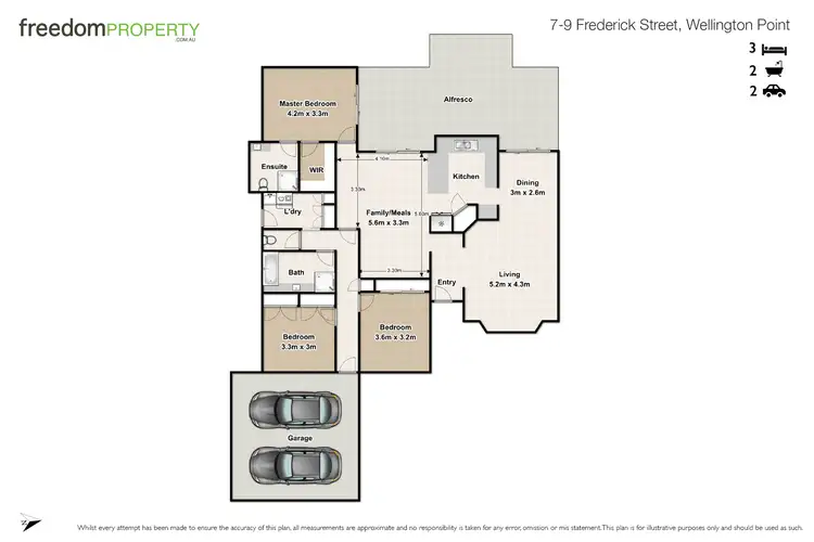 Floorplan of Homely house listing, 7-9 Frederick Street, Wellington Point QLD 4160
