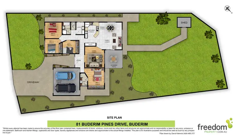 Floorplan of Homely house listing, 81 Buderim Pines Drive, Buderim QLD 4556