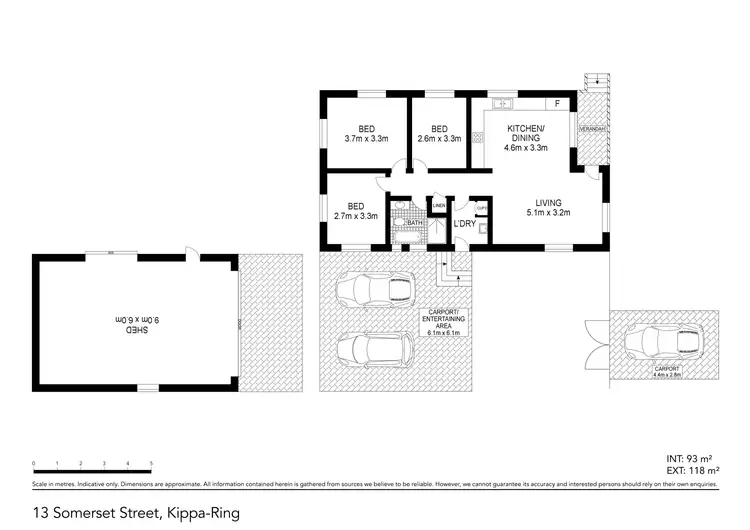 Floorplan of Homely house listing, 13 Somerset Street, Kippa-ring QLD 4021