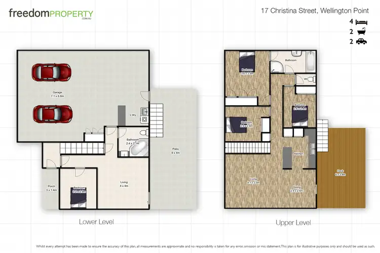 Floorplan of Homely house listing, 17 Christina Street, Wellington Point QLD 4160