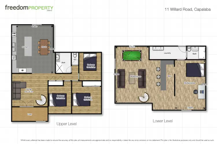 Floorplan of Homely house listing, 11 Willard Road, Capalaba QLD 4157
