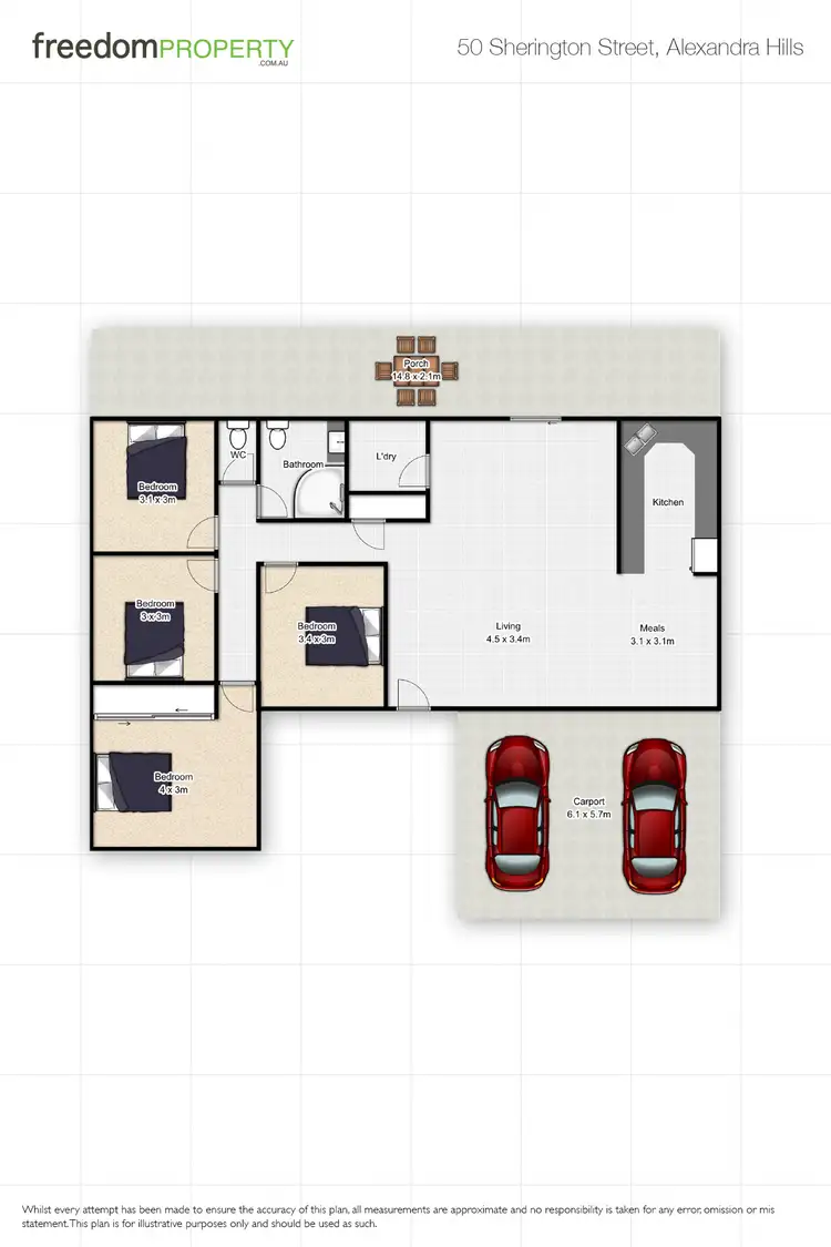 Floorplan of Homely house listing, 50 Sherington Street, Alexandra Hills QLD 4161