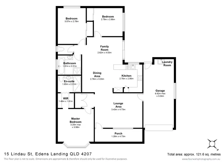 Floorplan of Homely house listing, 15 Lindau Street, Edens Landing QLD 4207