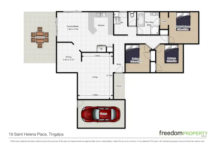 Floorplan of Homely house listing, 19 Saint Helena Place, Tingalpa QLD 4173