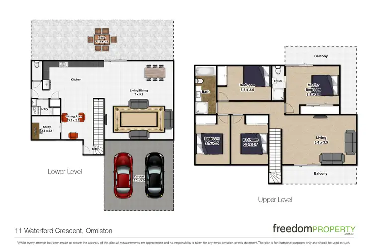 Floorplan of Homely house listing, 11 Waterford Crescent, Ormiston QLD 4160