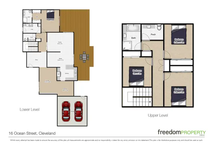 Floorplan of Homely house listing, 16 Ocean Street, Cleveland QLD 4163