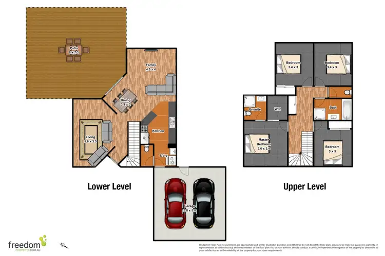 Floorplan of Homely house listing, 80A Delancey Street, Ormiston QLD 4160