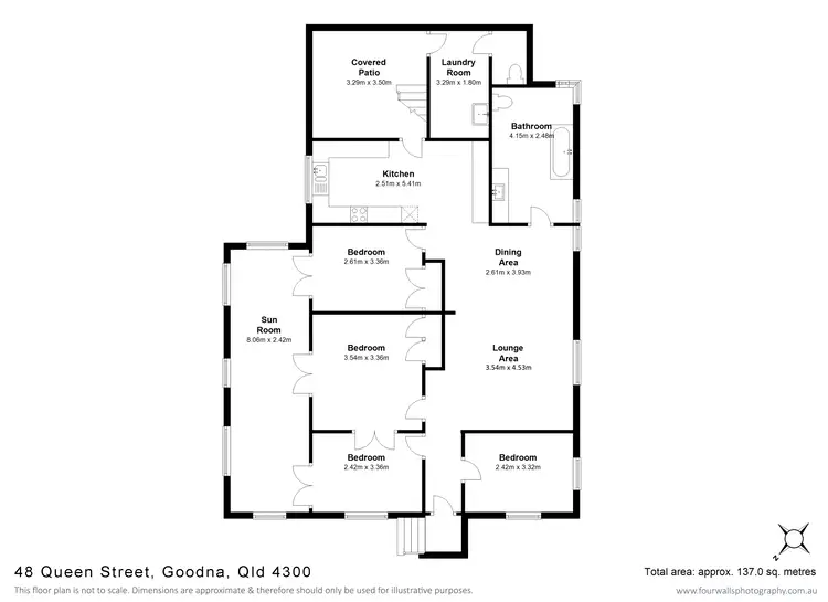 Floorplan of Homely house listing, 48 Queen Street, Goodna QLD 4300