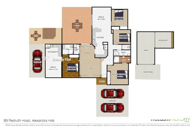 Floorplan of Homely house listing, 89 Redruth Road, Alexandra Hills QLD 4161