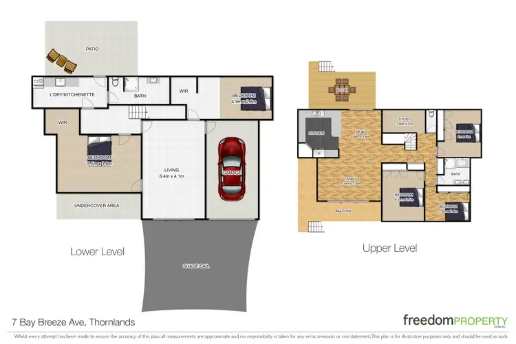 Floorplan of Homely house listing, 7 Bay Breeze Avenue, Thornlands QLD 4164