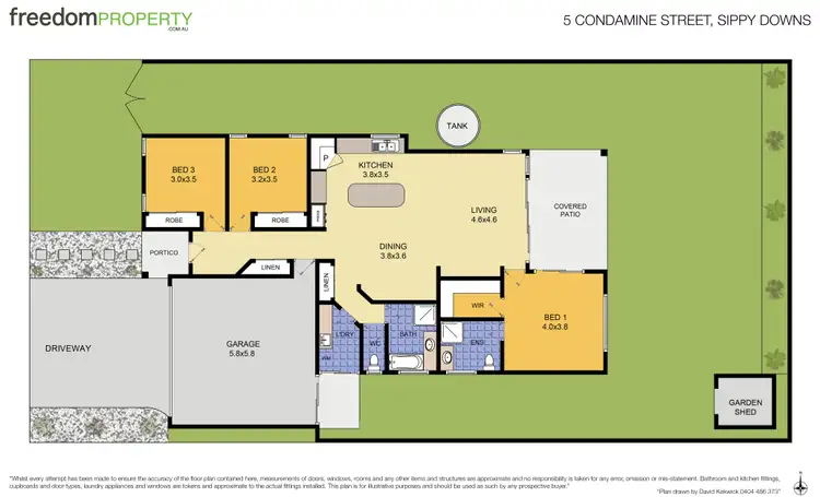 Floorplan of Homely house listing, 5 Condamine Street, Sippy Downs QLD 4556