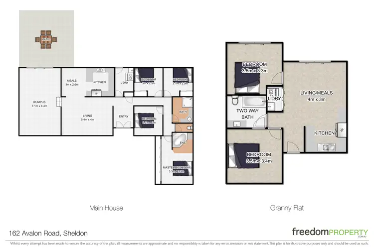 Floorplan of Homely house listing, 162-168 Avalon Road, Sheldon QLD 4157
