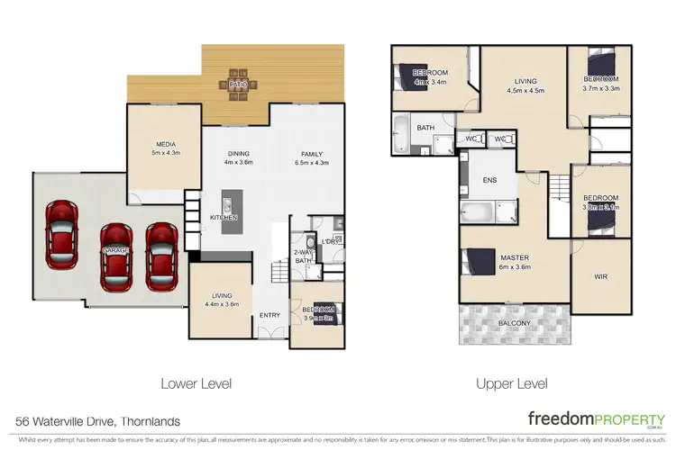 Floorplan of Homely house listing, 56 Waterville Drive, Thornlands QLD 4164