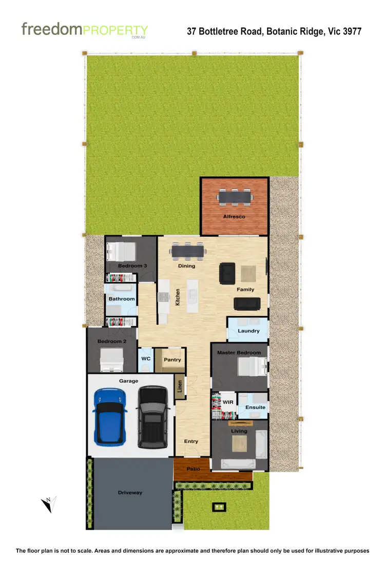Floorplan of Homely house listing, 37 Bottletree Road, Botanic Ridge VIC 3977