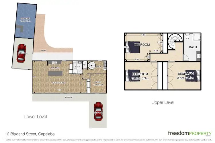 Floorplan of Homely house listing, 12 Blaxland Street, Capalaba QLD 4157