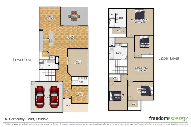 Floorplan of Homely house listing, 18 Somersby Court, Birkdale QLD 4159
