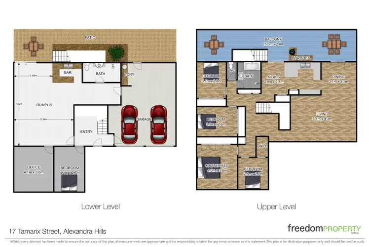 Floorplan of Homely house listing, 17 Tamarix Street, Alexandra Hills QLD 4161