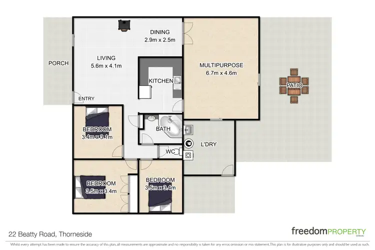 Floorplan of Homely house listing, 22 Beatty Road, Thorneside QLD 4158