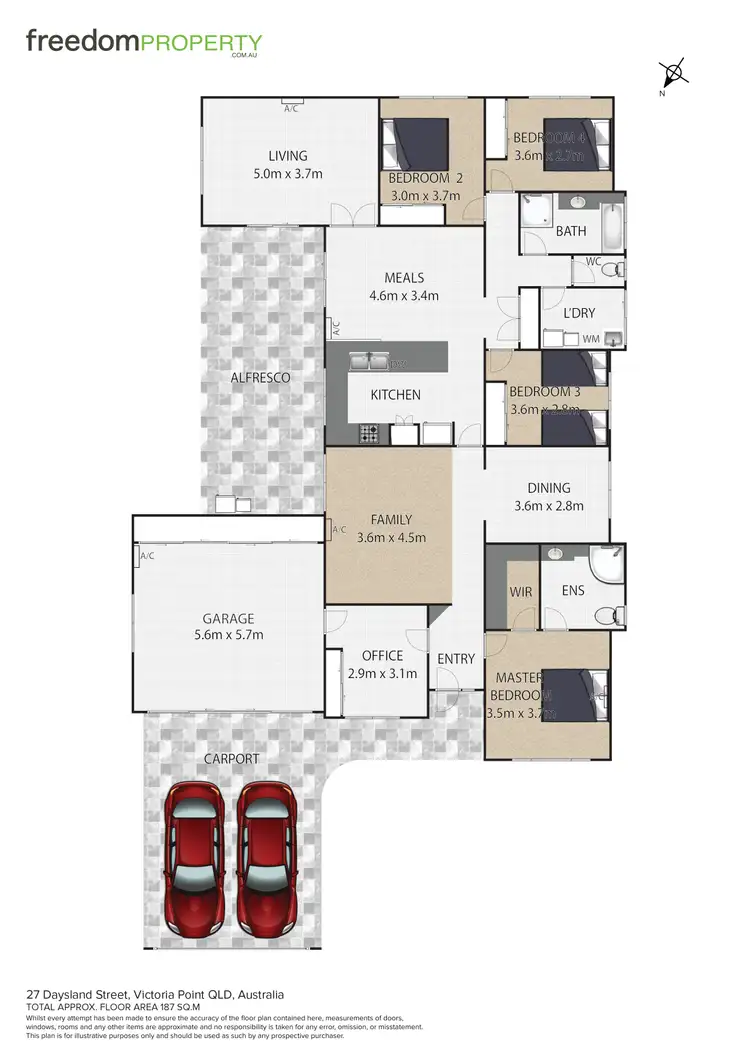 Floorplan of Homely house listing, 27 Daysland Street, Victoria Point QLD 4165