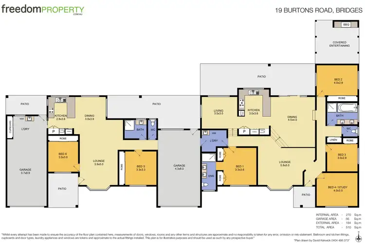 Floorplan of Homely house listing, 19 Burtons Road, Bridges QLD 4561