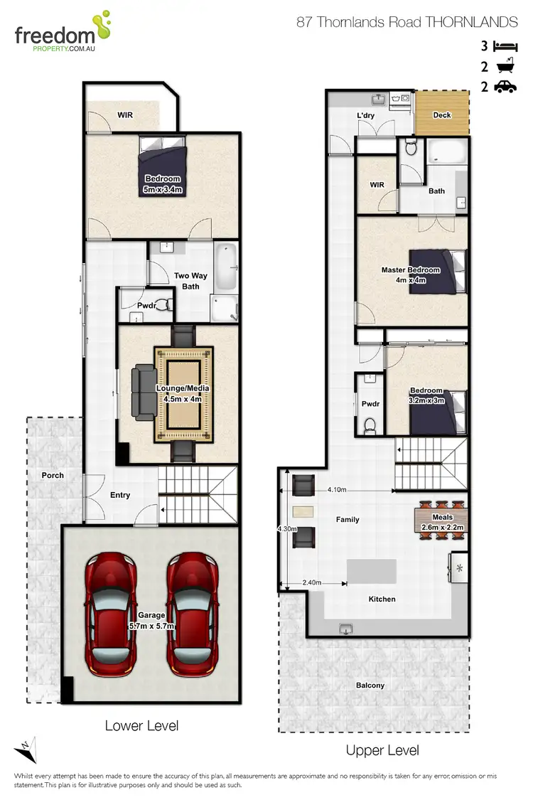 Floorplan of Homely house listing, 87 Thornlands Road, Thornlands QLD 4164