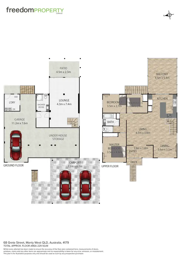 Floorplan of Homely house listing, 68 Greta Street, Manly West QLD 4179