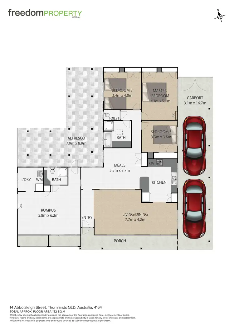 Floorplan of Homely house listing, 14 Abbotsleigh Street, Thornlands QLD 4164