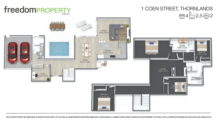 Floorplan of Homely house listing, 1 Coen Street, Thornlands QLD 4164