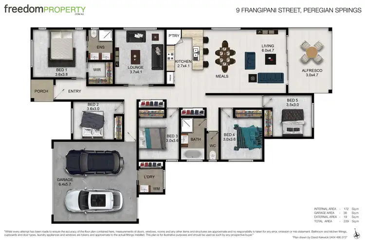 Floorplan of Homely house listing, 9 Frangipani Street, Peregian Beach QLD 4573