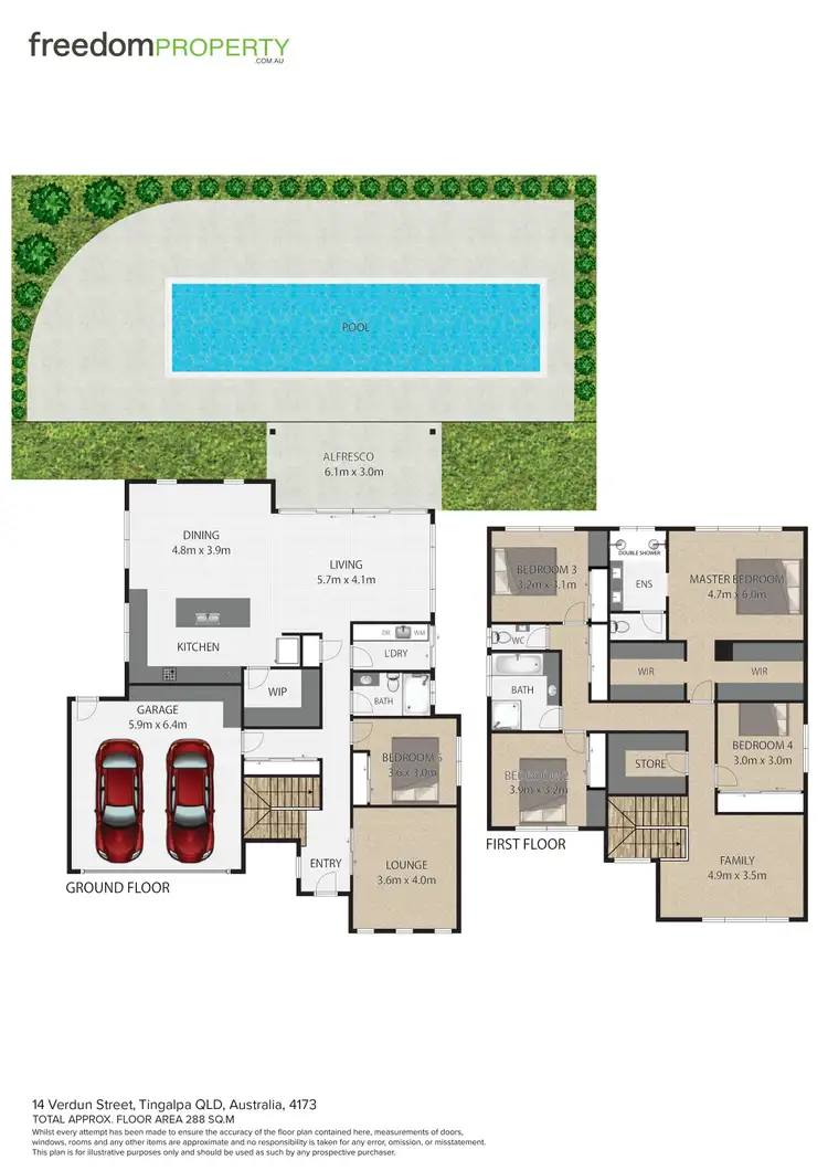 Floorplan of Homely house listing, 14 Verdun Street, Tingalpa QLD 4173