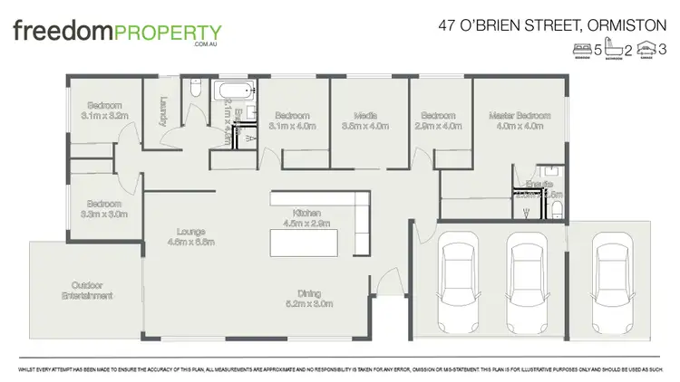 Floorplan of Homely house listing, 47 O'brien Street, Ormiston QLD 4160