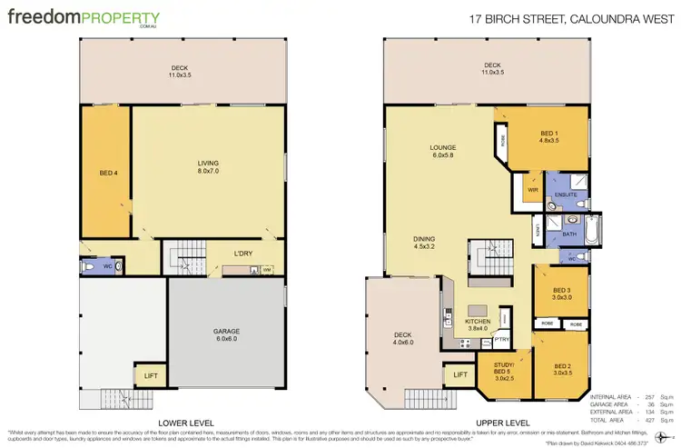 Floorplan of Homely house listing, 17 Birch Street, Caloundra West QLD 4551