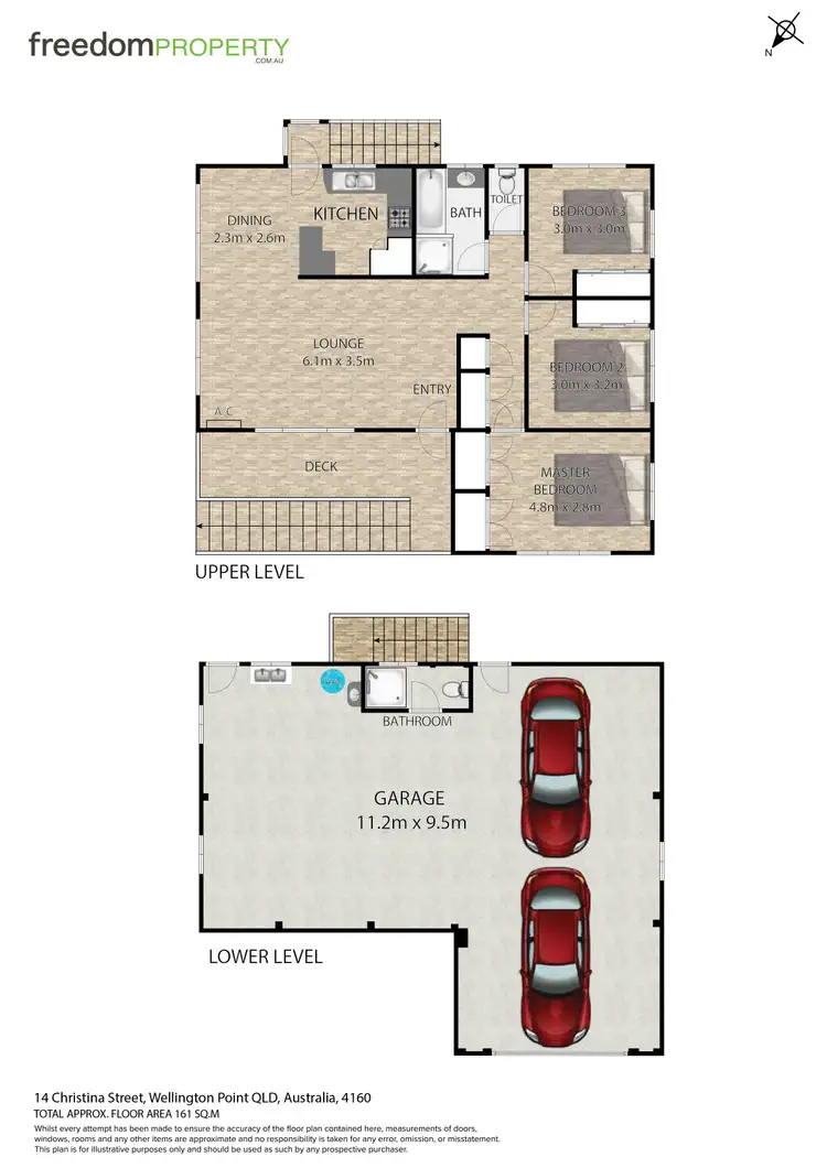 Floorplan of Homely house listing, 14 Christina Street, Wellington Point QLD 4160