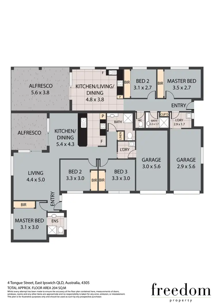 Floorplan of Homely house listing, 4 Tongue Street, East Ipswich QLD 4305