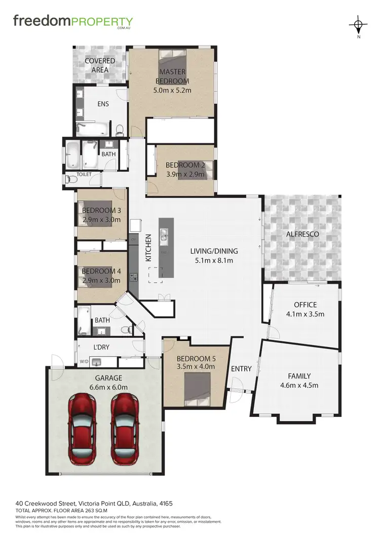 Floorplan of Homely house listing, 40 Creekwood Street, Victoria Point QLD 4165