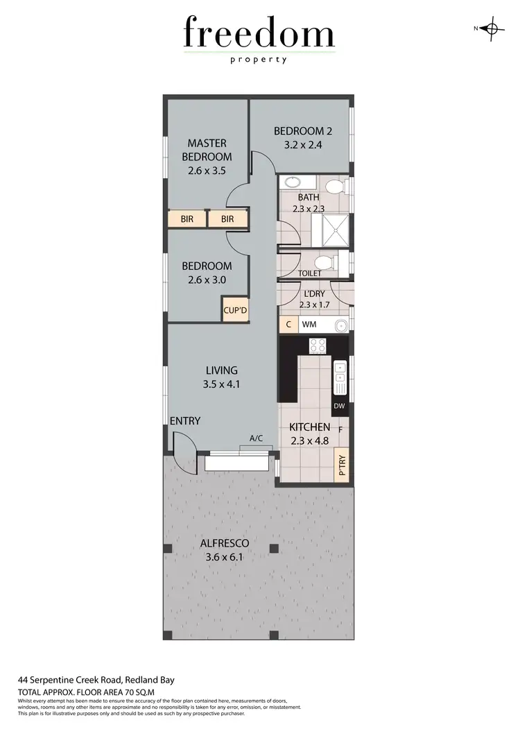 Floorplan of Homely house listing, 44 Serpentine Creek Road, Redland Bay QLD 4165