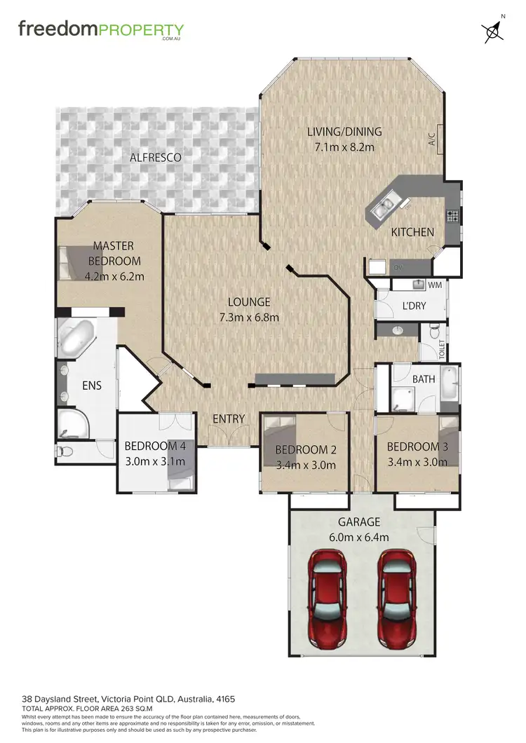 Floorplan of Homely house listing, 38 Daysland Street, Victoria Point QLD 4165