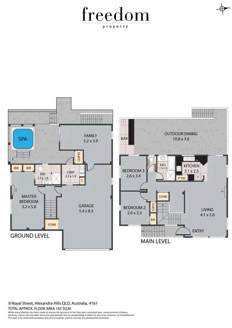 Floorplan of Homely house listing, 8 Royal Street, Alexandra Hills QLD 4161