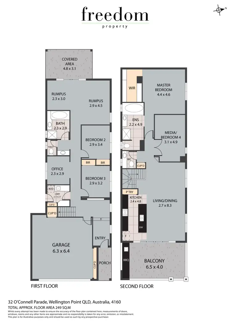 Floorplan of Homely house listing, 32 O'Connell Parade, Wellington Point QLD 4160