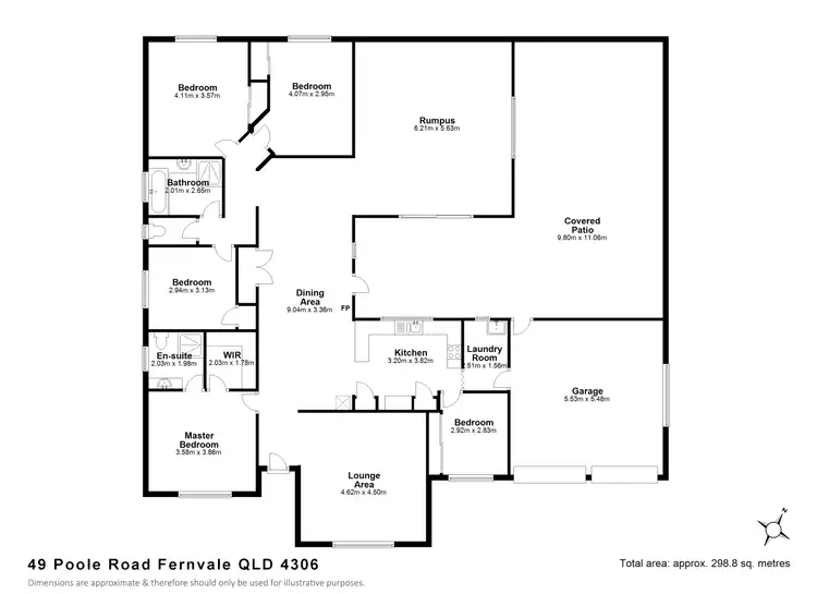 Floorplan of Homely house listing, 49 Poole Road, Fernvale QLD 4306