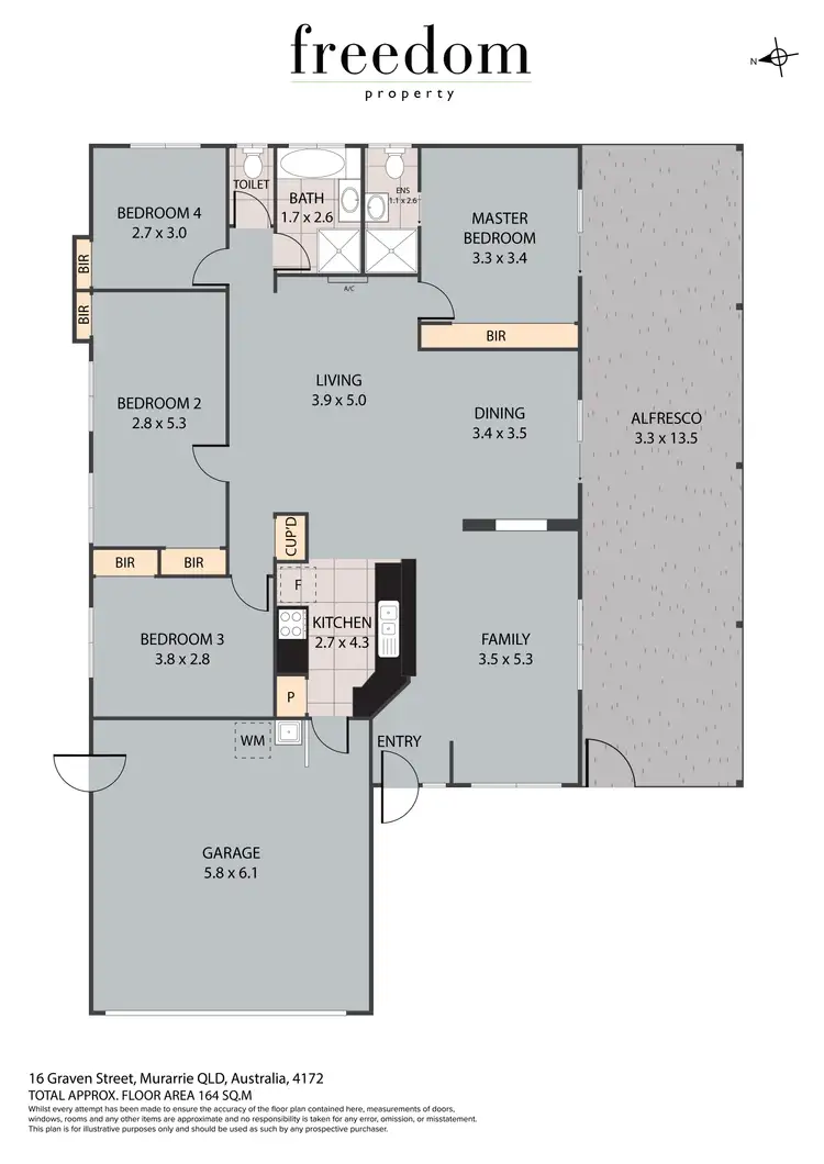 Floorplan of Homely house listing, 16 Graven Street, Murarrie QLD 4172